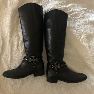 Tory Burch Black Boots 6